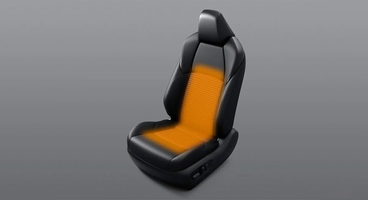 Suzuki Across kényelmi funkció: fűthető első és hátsó ülséek