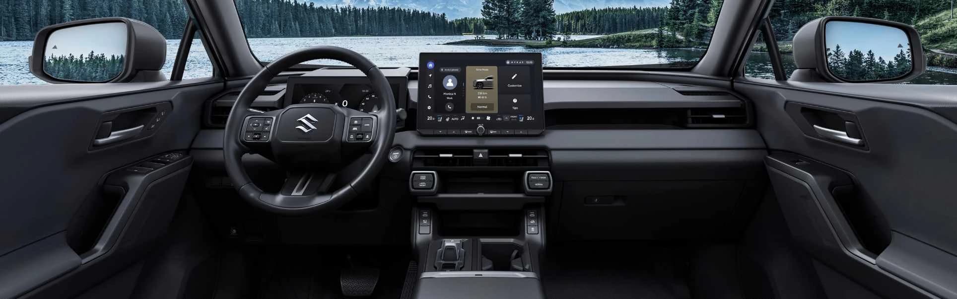 Vadonatúj Suzuki Across belső tér