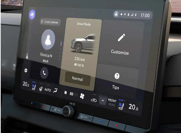 Vadonatúj Suzuki Across integrált digitális műszerfal
