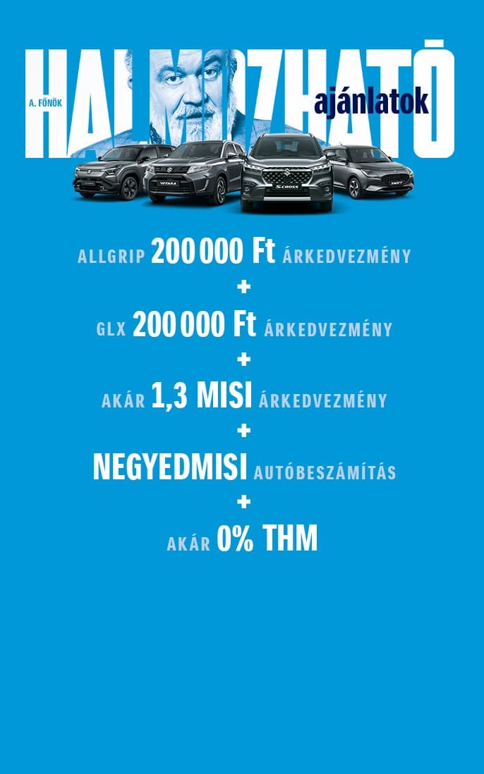 Suzuki novemberi ajánlatok