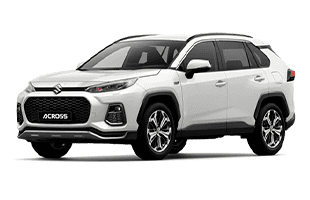 Suzuki Across jégfehér színben