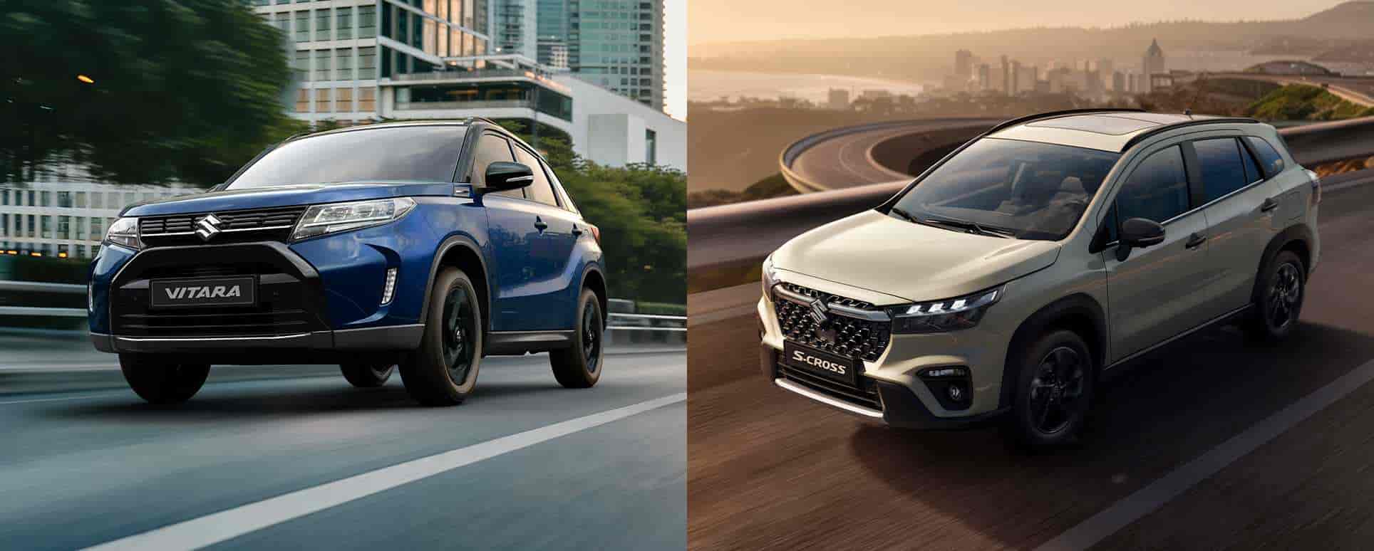 Suzuki Vitara és S-CROSS GLX Urban Black modellek