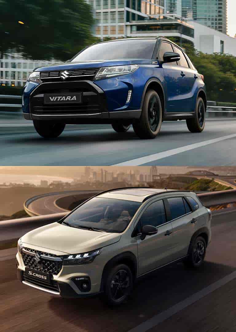 Suzuki Vitara és S-CROSS GLX Urban Black modellek