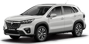 Suzuki S-CROSS ragyogófehér szolid fényezéssel