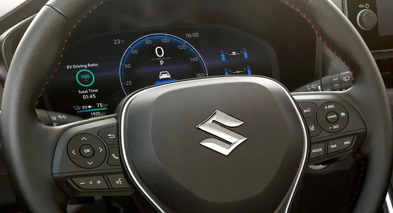 Suzuki Across digitális műszerfal sebesség- és státuszkijelzővel