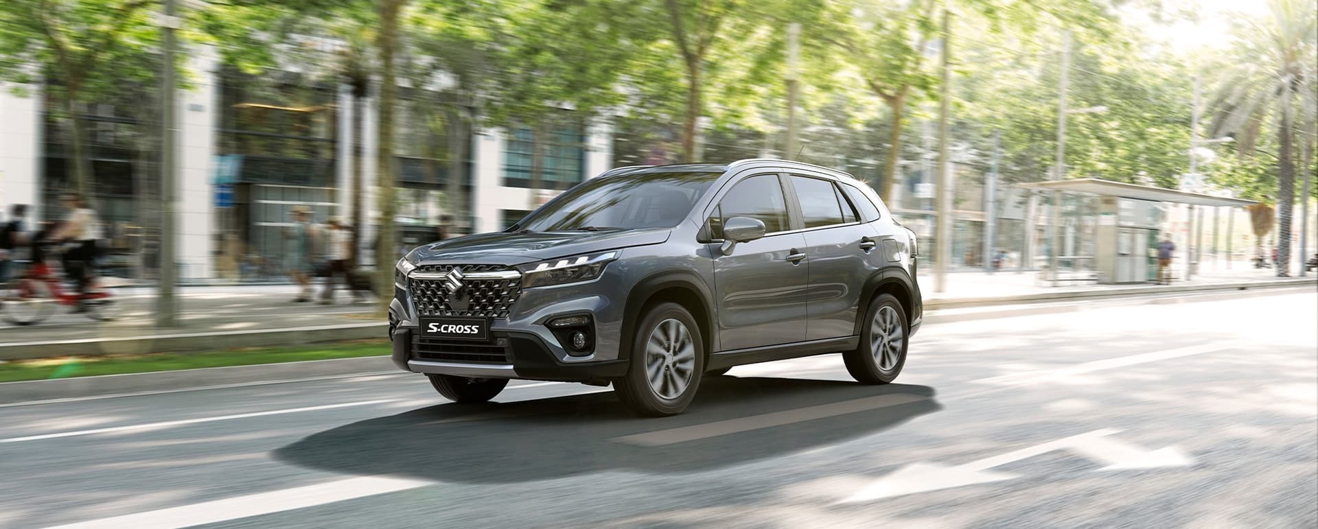 Suzuki S-CROSS városi környezetben